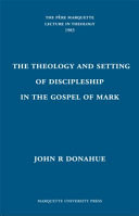 A Study of the Markan concept of discipleship in Mark 8:27-10:45