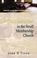 Administration in the small membership church