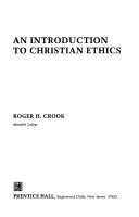 An introduction to Christian ethics