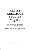 Art as religious studies