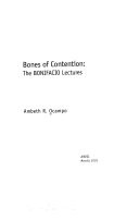 Bones of contention : the Bonifacio lectures