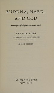 Buddha, Marx, and God : some aspects of religion in the modern world