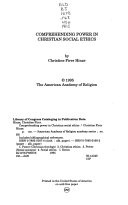 Comprehending power in Christian social ethics