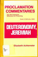 Deuteronomy, Jeremiah