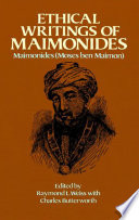 Ethical writings of Maimonides