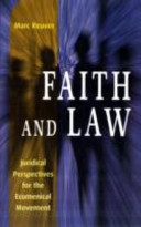 Faith and law : juridical perspectives for the ecumenical movement