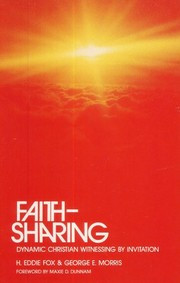 Faith-sharing : dynamic Christian witnessing by invitation