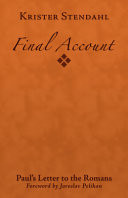 Final account : Paul's letter to the Romans