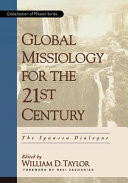 Global missiology for the 21st century : the Iguassu dialogue