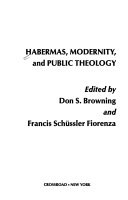 Habermas, modernity, and public theology