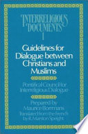 Guidelines for dialogue between Christians and Muslims