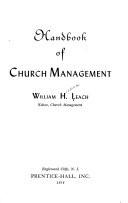 Handbook of church management.