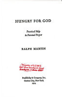 Hungry for God; practical help in personal prayer.