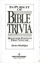 In pursuit of Bible trivia