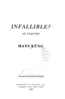 Infallible? an inquiry