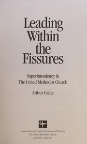 Leading within the fissures : superintendency in the United Methodist Church