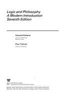 Logic and philosophy : a modern introduction