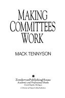Making committees work