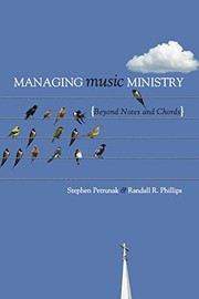 Managing music ministry