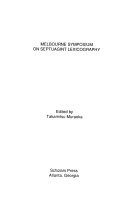 Melbourne Symposium on Septuagint Lexicography