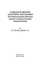 Narrative history and ethnic boundaries : the deuteronomistic historian and the creation of Israelite national identity