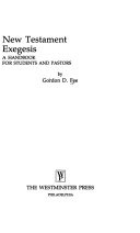New Testament exegesis : a handbook for students and pastors