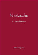 Nietzsche : a critical reader