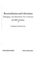 Reconciliation and liberation : challenging a one-dimensional view of salvation