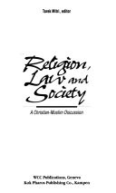 Religion, law, and society : a Christian-Muslim discussion