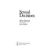 Sexual decisions