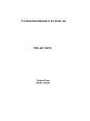 The asterisked materials in the Greek Job