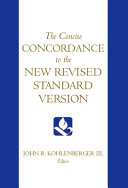 The concise concordance to the New Revised Standard Version