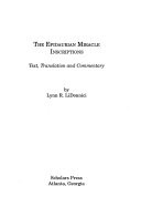 The Epidaurian miracle inscriptions