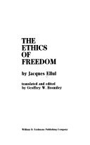 The ethics of freedom