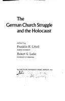 The German church struggle and the Holocaust.