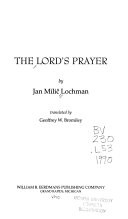 The Lord's prayer