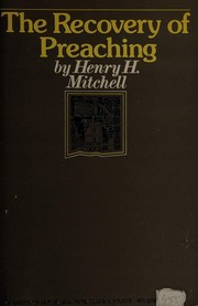 The recovery of preaching