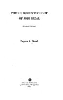 The religious thought of José Rizal