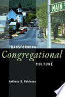Transforming congregational culture